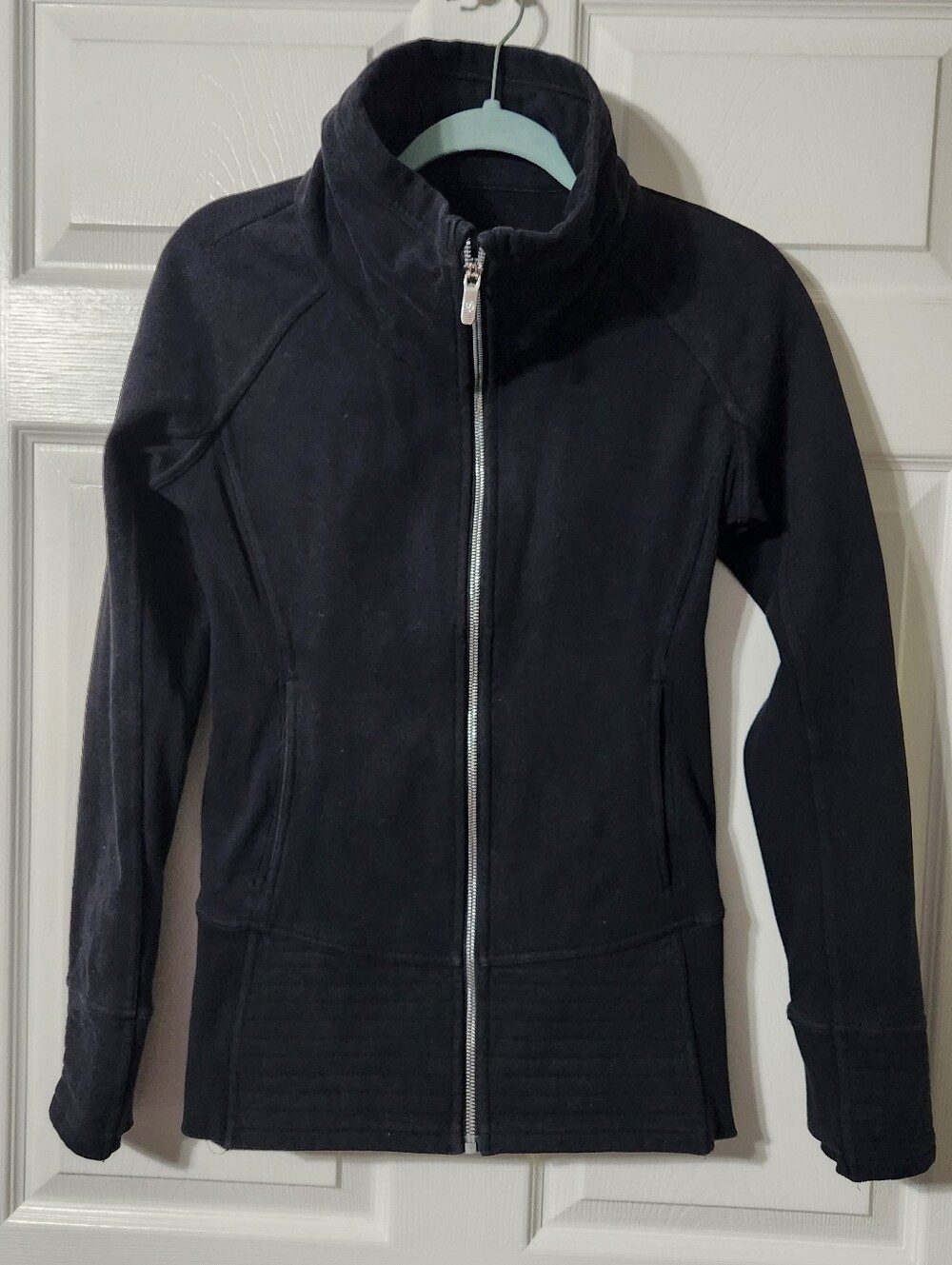lululemon athletica Radiant Jacket II, Black Zip-Up, Size 6